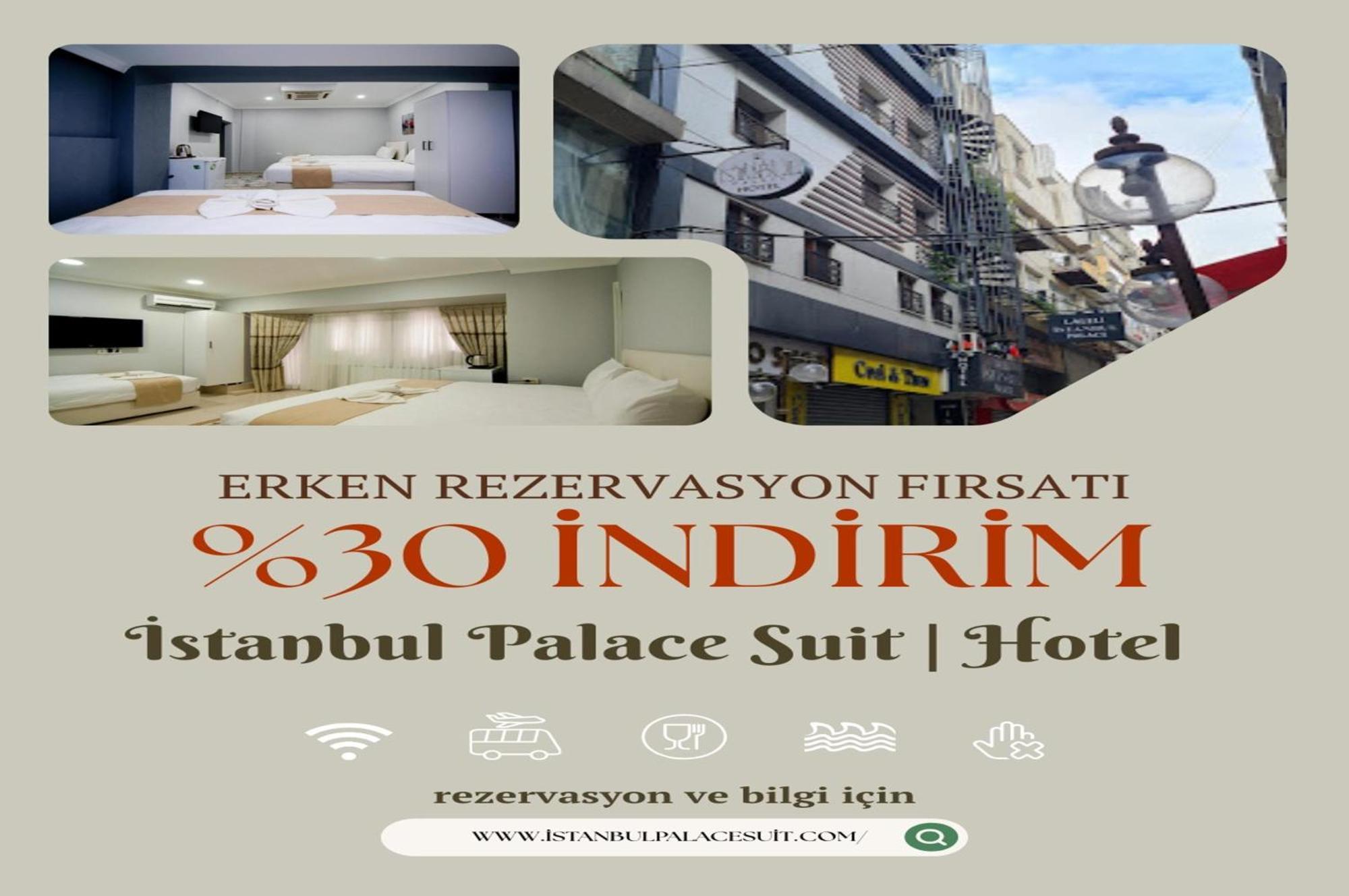 Istanbul Palace Hotel Exterior foto